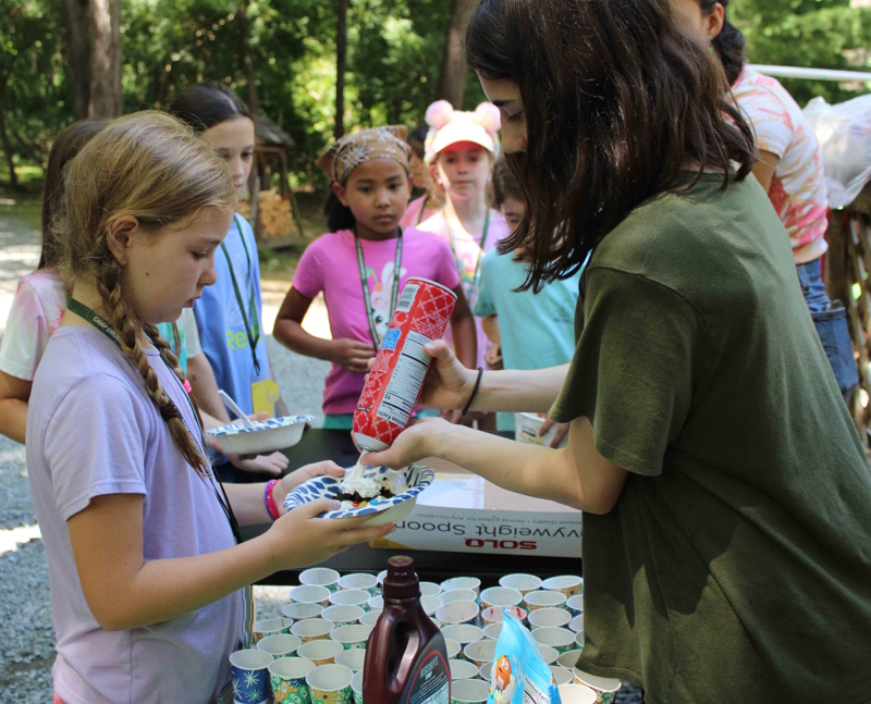 A picture of the Camp Crossroads experience.