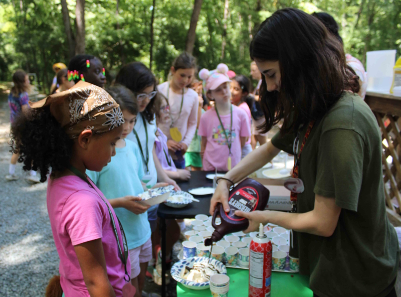 A picture of the Camp Crossroads experience.