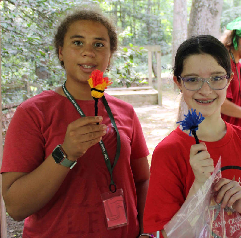 A picture of the Camp Crossroads experience.