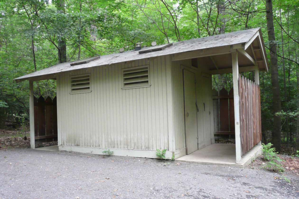 The BIFFY (Bathroom In Forest For You).